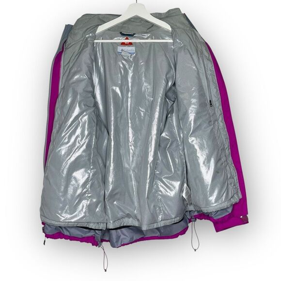 Columbia Interchange Omniheat Waterproof Snow Coat Jacket Women’s Size 2X Pink - Picture 7 of 16